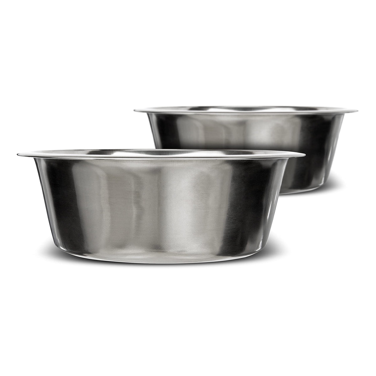 Neater Pet Brands 9 Cup (72 oz.) Stainless Steel Dog Bowls, 1 Single Neater Feeder Replacement Bowl (Large Deluxe Model), Dog Food Bowl or Water Bowls, Dishwasher Safe Metal Dish for Large Dogs