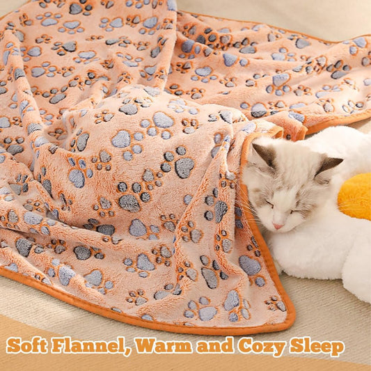 Retainbre 18Pcs Puppy Blankets for Small Dogs, Cats, Kitten, 23X16 Inch
