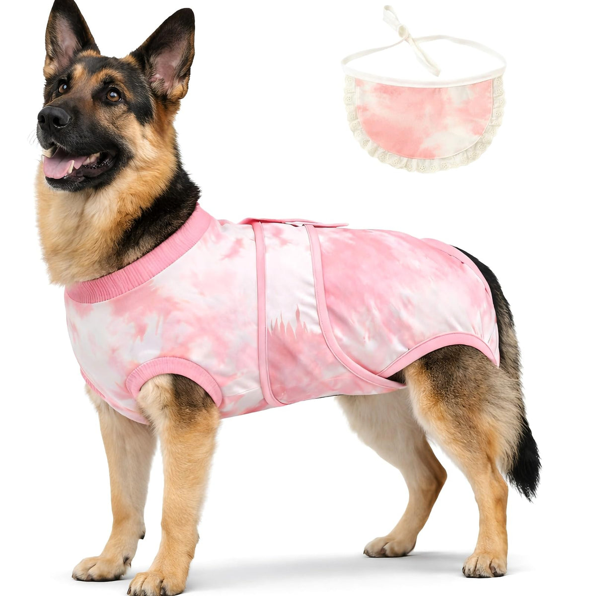 Surgery Recovery Suit for Female Male Dog, Soft Onesie After Spay Neuter,XS