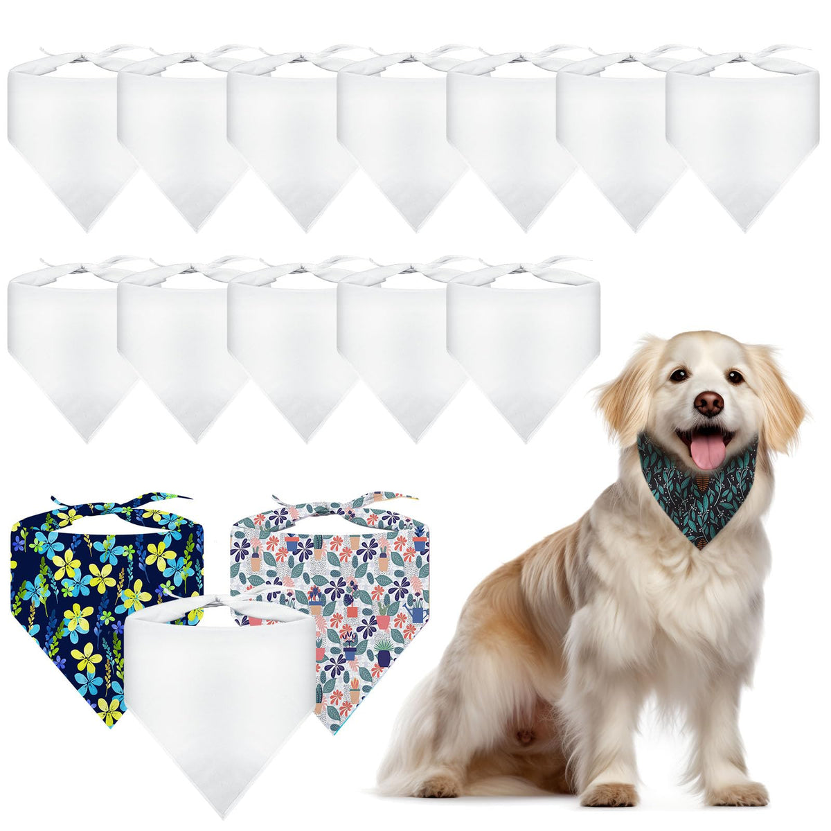 Flash Sale 40% Off Absorbent Daily Pet Drool Bibs