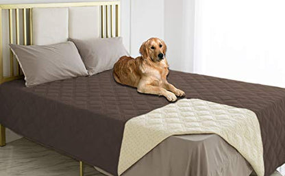 Ameritex Waterproof Dog Bed Cover Pet Blanket with Anti-Slip Back