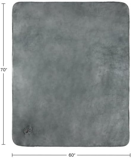 PETMAKER Waterproof Reversible Dog Blanket, Gray, 60” x 70”
