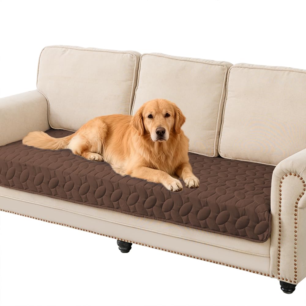 Ameritex Pet Bed Cover Dog Bed Blanket for Sofa and Furniture Waterproof New Pattern Design (52x82 Inch, Dark Grey)