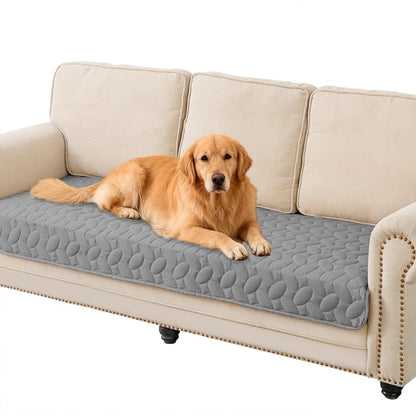 Ameritex Pet Bed Cover Dog Bed Blanket for Sofa and Furniture Waterproof New Pattern Design (52x82 Inch, Dark Grey)