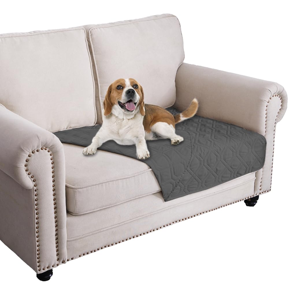Ameritex Waterproof Dog Bed Cover Pet Blanket for Furniture Bed Couch Sofa Reversible