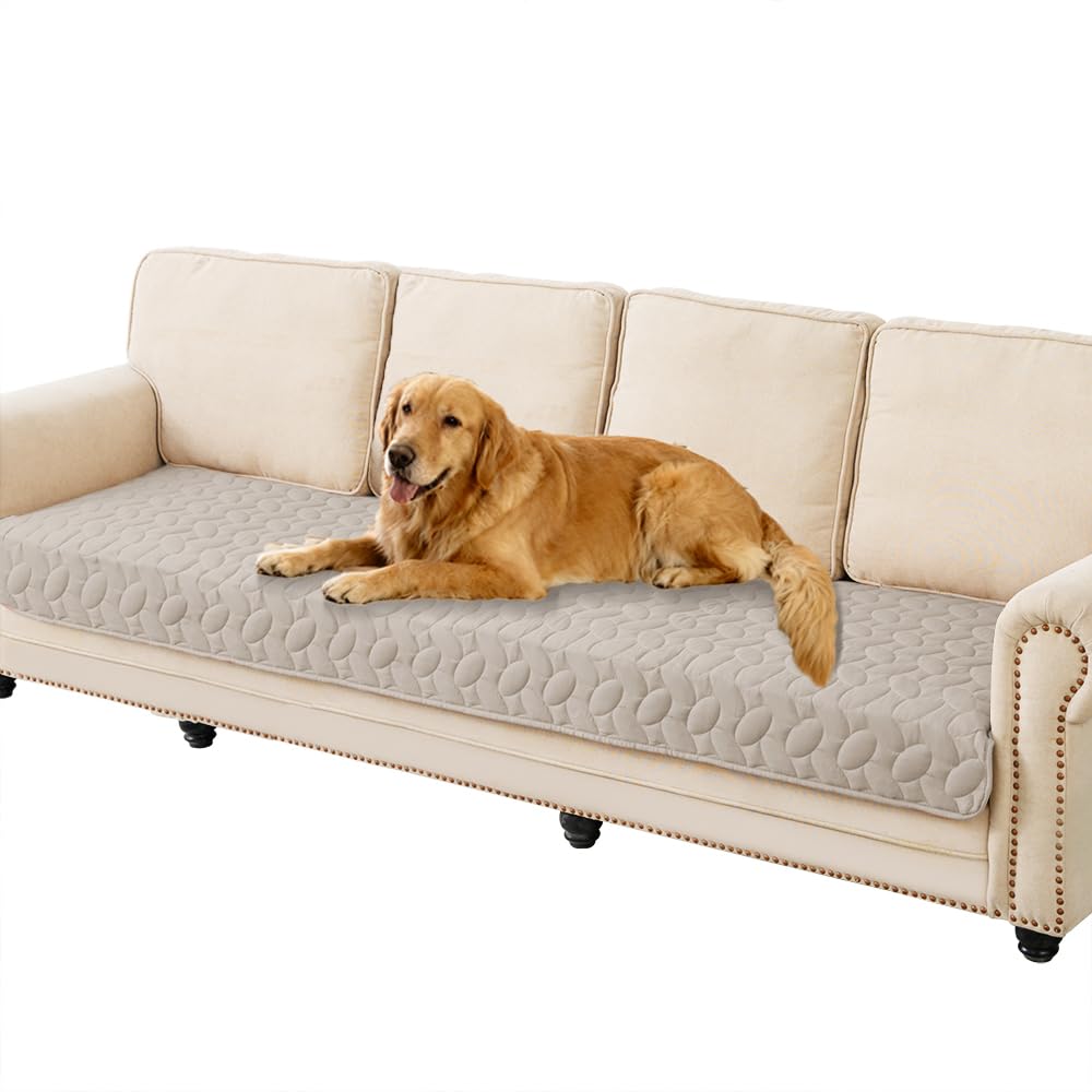 Ameritex Pet Bed Cover Dog Bed Blanket for Sofa and Furniture Waterproof New Pattern Design (52x82 Inch, Dark Grey)
