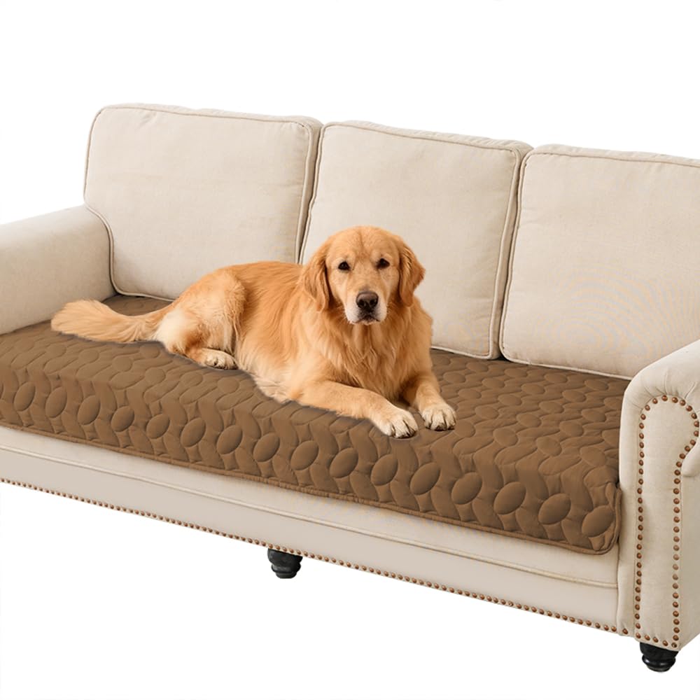 Ameritex Pet Bed Cover Dog Bed Blanket for Sofa and Furniture Waterproof New Pattern Design (52x82 Inch, Dark Grey)