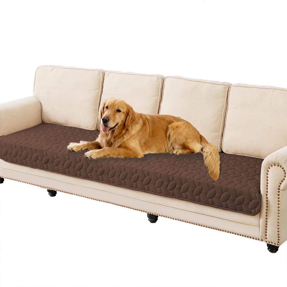 Ameritex Pet Bed Cover Dog Bed Blanket for Sofa and Furniture Waterproof New Pattern Design (52x82 Inch, Dark Grey)