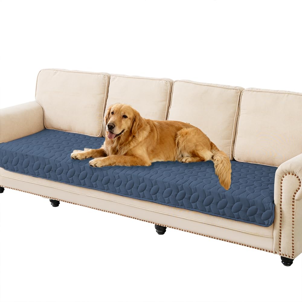 Ameritex Pet Bed Cover Dog Bed Blanket for Sofa and Furniture Waterproof New Pattern Design (52x82 Inch, Dark Grey)