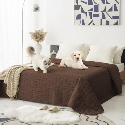 Tcksstex Waterproof Blanket Couch Cover for Dogs Pet Sofa Protector