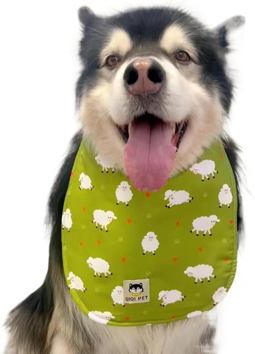 PetPhindU Cute Dog Bandana Cartoon Donuts Pet Dog Bib Neckerchief Cat Bandana Waterproof Pet Bib Dogs Adjustable Pet Bandana Golden Retriever Alaskan Samoyed