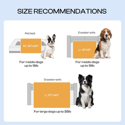 Luciphia Ultra Soft Sherpa Fleece Dog Puppy Cat Blanket for Small Pets