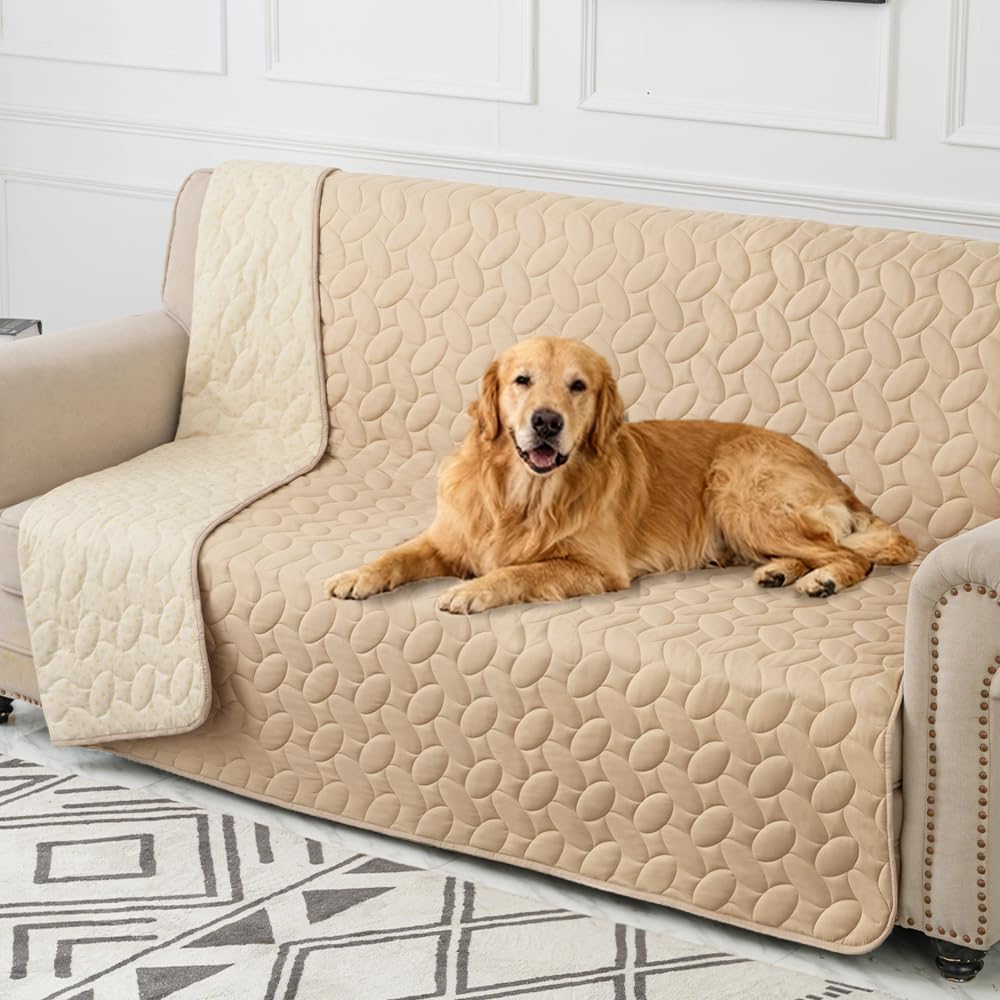 Ameritex Pet Bed Cover Dog Bed Blanket for Sofa and Furniture Waterproof New Pattern Design (52x82 Inch, Dark Grey)
