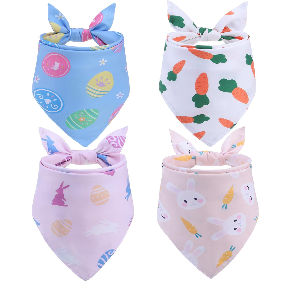 EXPAWLORER Holiday Dog Bandanas Outfit Costumes for Whole Year, 12 Pack