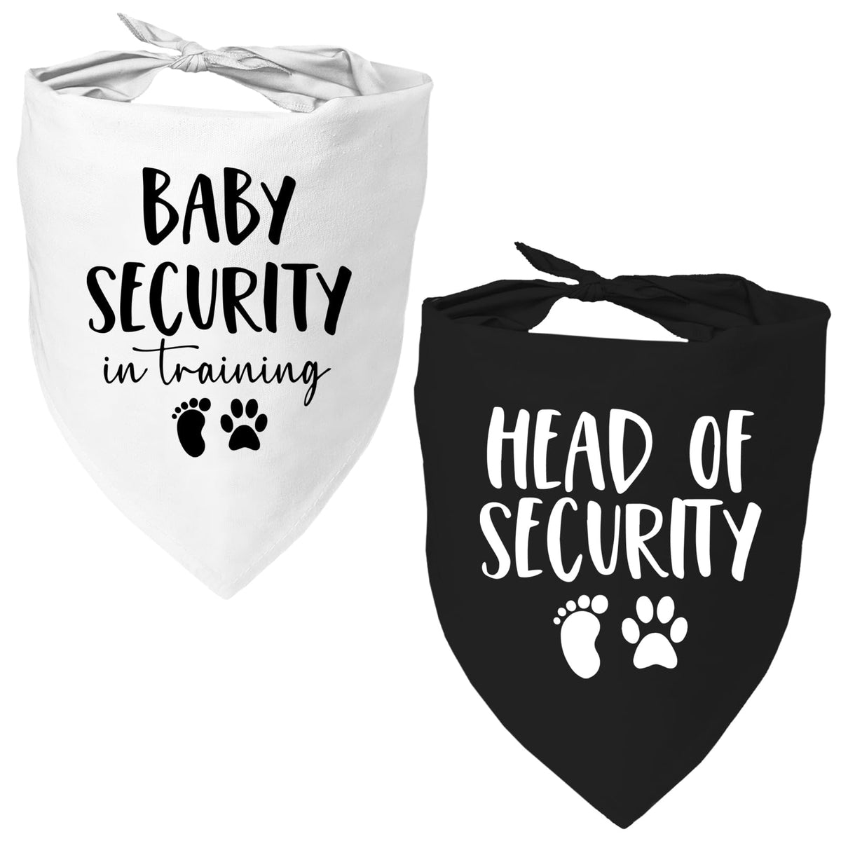 2 Pack Dog Bandanas for Pregnancy Announcement, Cute Adjustable Pet Bandana Scarf for Small Medium Large Dogs, Gender Reveal Puppy Accessories, Soft Breathable Fabric for Puppy Cats(Blue&Pink)