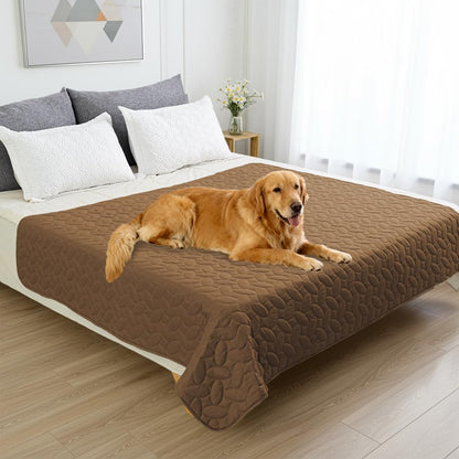 Ameritex Pet Bed Cover Dog Bed Blanket for Sofa and Furniture Waterproof New Pattern Design (52x82 Inch, Dark Grey)
