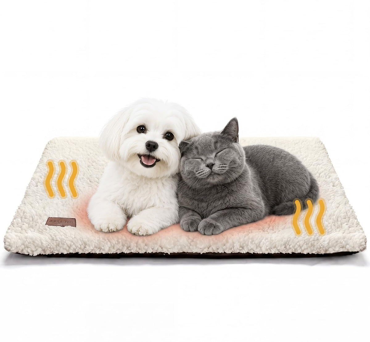 Mora Pets Self Warming Cat Bed Self Heating Cat Dog Mat Pet Pad Extra Warm