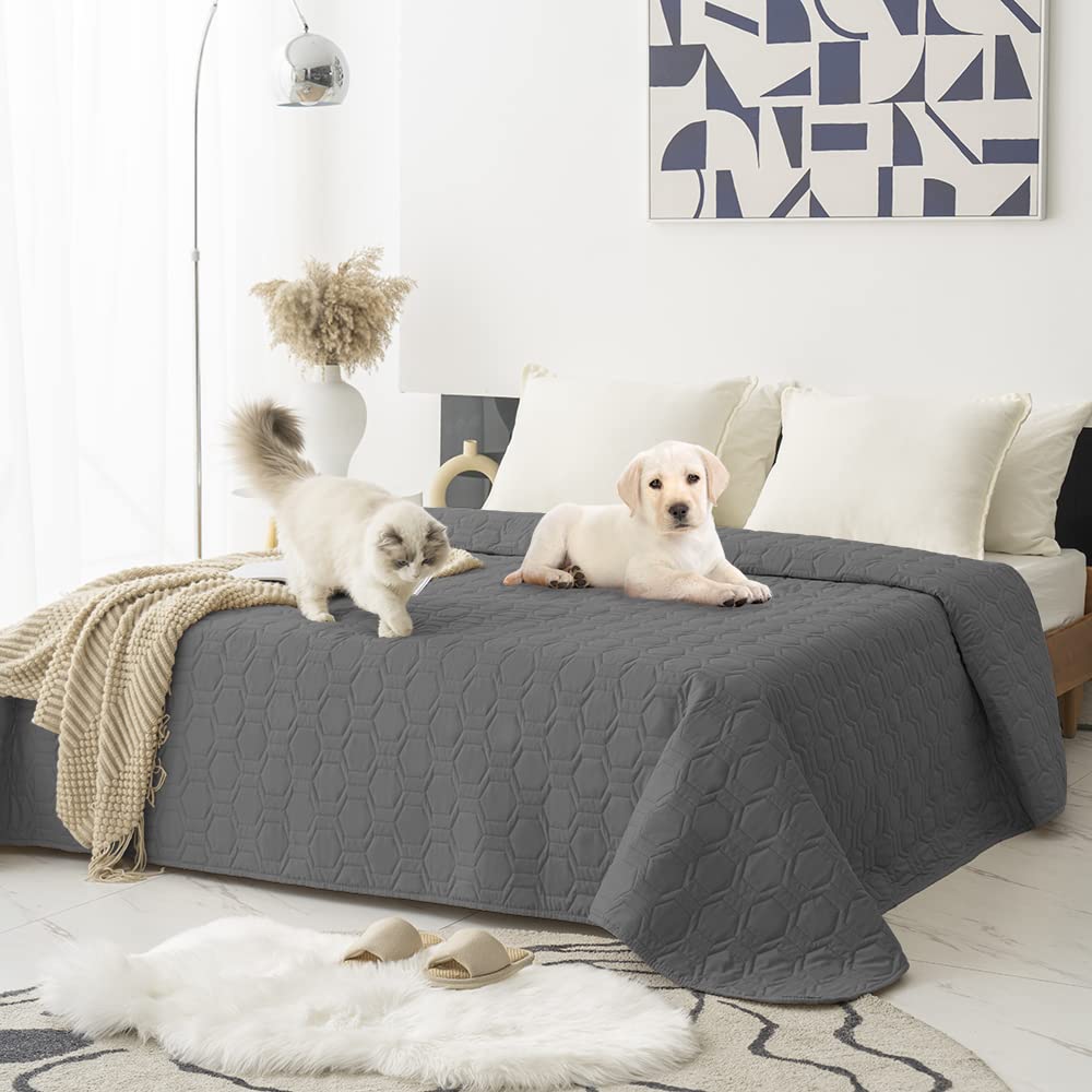 Tcksstex Waterproof Blanket Couch Cover for Dogs Pet Sofa Protector