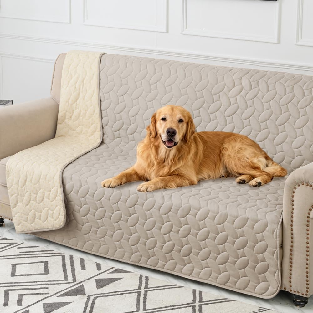Ameritex Pet Bed Cover Dog Bed Blanket for Sofa and Furniture Waterproof New Pattern Design (52x82 Inch, Dark Grey)