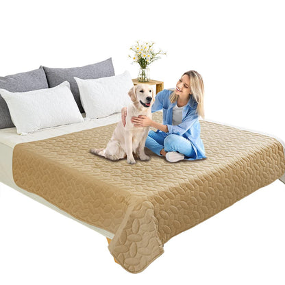Ameritex Pet Bed Cover Dog Bed Blanket for Sofa and Furniture Waterproof New Pattern Design (52x82 Inch, Dark Grey)