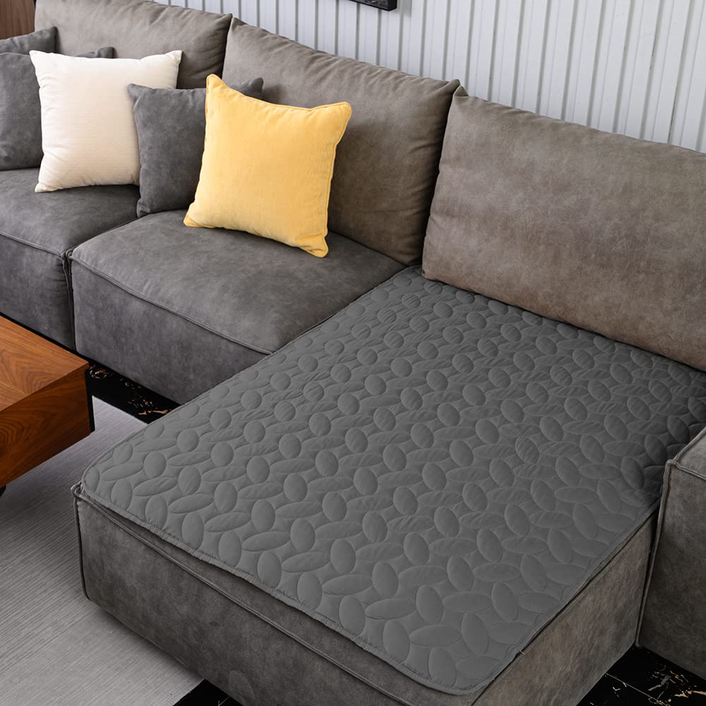Ameritex Pet Bed Cover Dog Bed Blanket for Sofa and Furniture Waterproof New Pattern Design (52x82 Inch, Dark Grey)