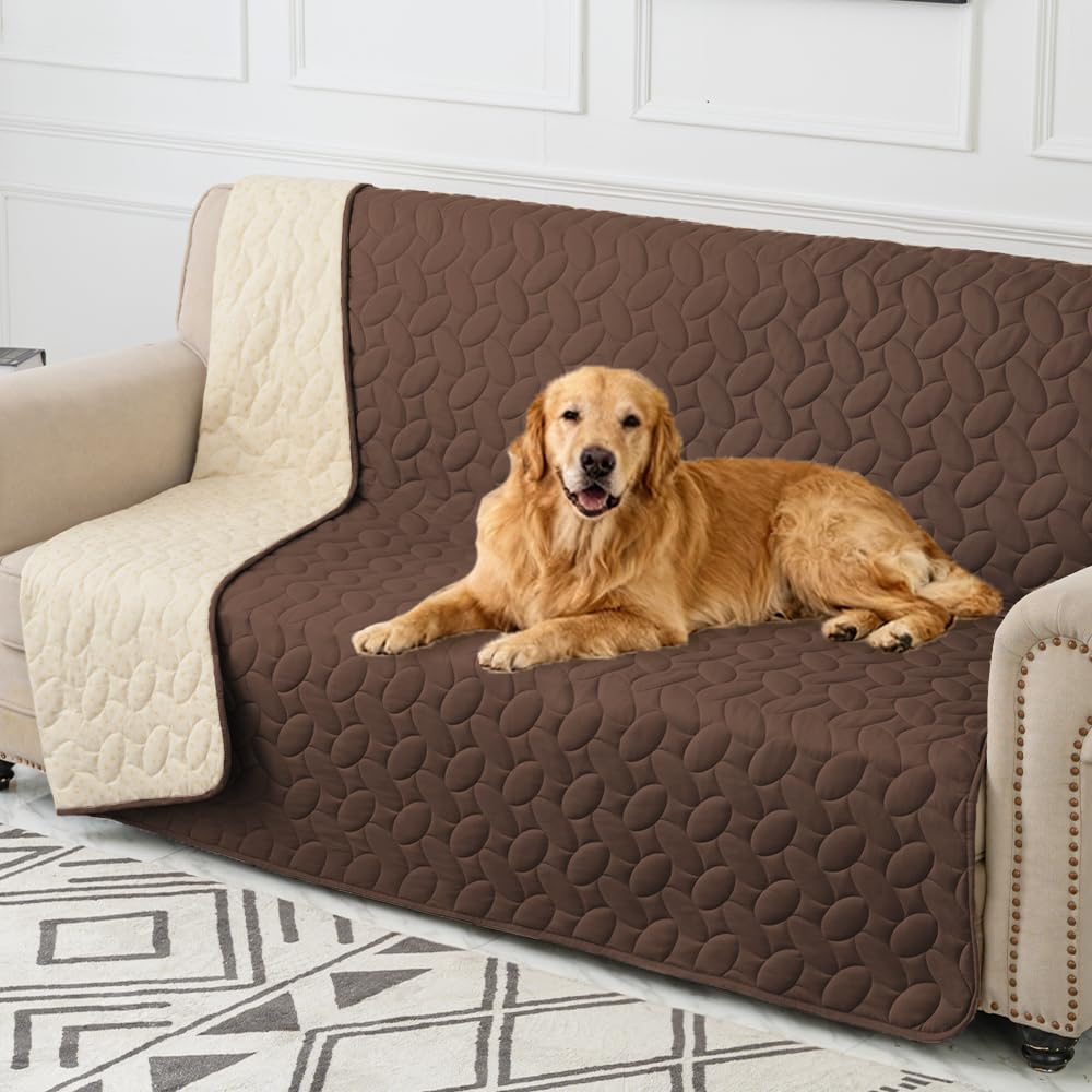 Ameritex Pet Bed Cover Dog Bed Blanket for Sofa and Furniture Waterproof New Pattern Design (52x82 Inch, Dark Grey)