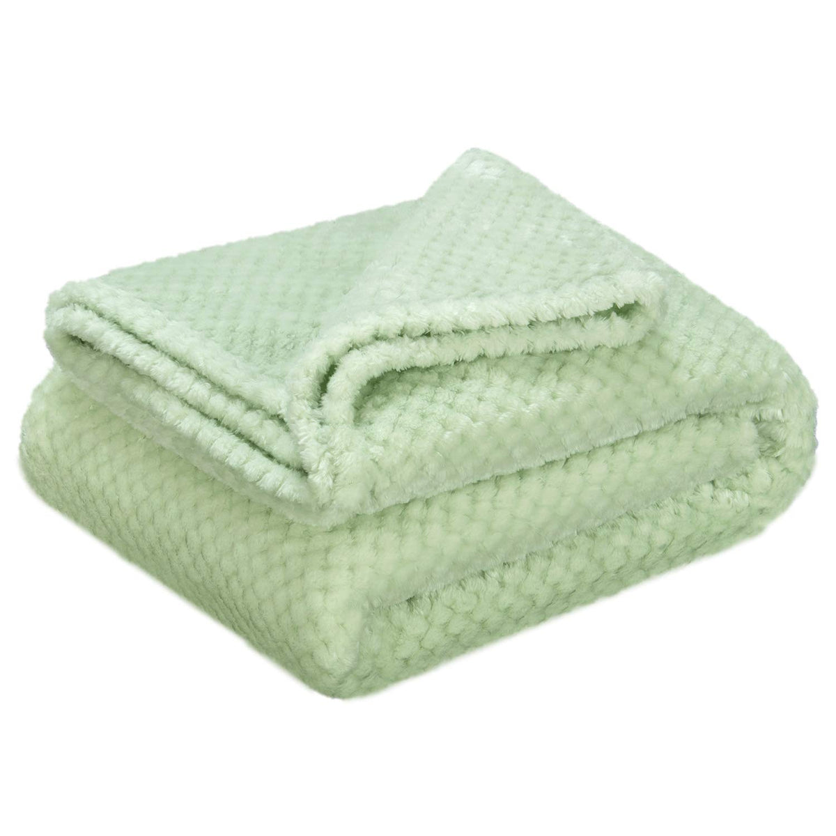 Warm Soft Fuzzy Dog or Cat Blanket, Plush Fleece Throws for Puppy, Kitten, Medium, Large Dogs - Blue (M/32" x 40")