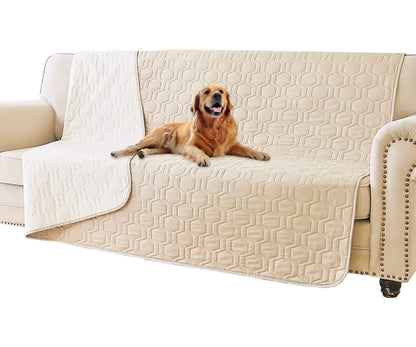 Tcksstex Waterproof Blanket Couch Cover for Dogs Pet Sofa Protector
