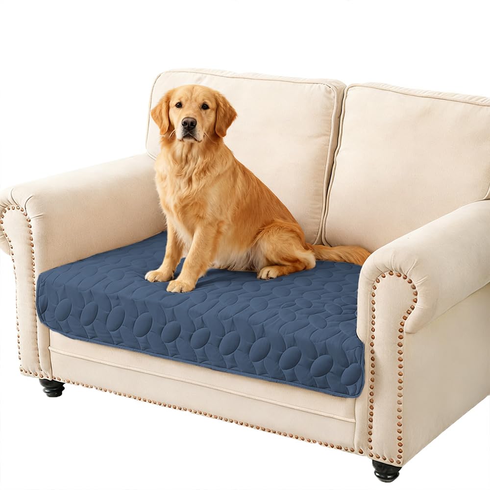 Ameritex Pet Bed Cover Dog Bed Blanket for Sofa and Furniture Waterproof New Pattern Design (52x82 Inch, Dark Grey)