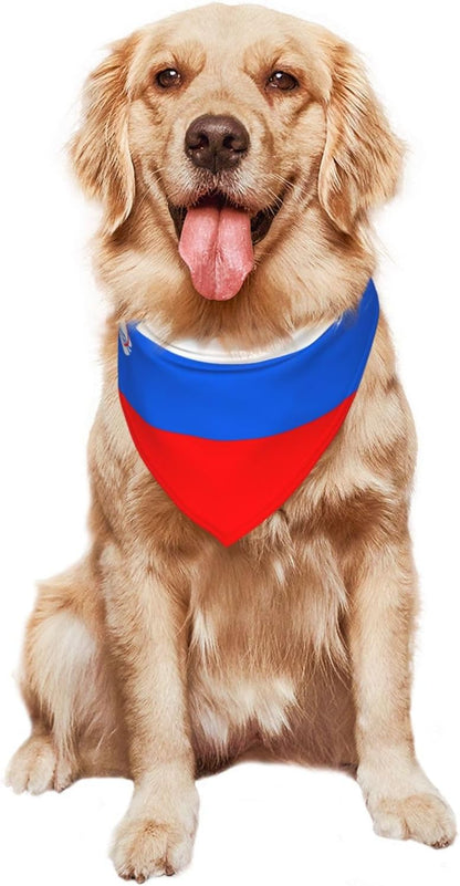Flag of Slovenia Soft Breathable Pet Triangle Bib Dog Bandanas for Dogs Cats Fashion Feeding Dribble Bib Home Outdoors Pet Bandana Dog