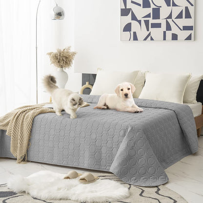 Tcksstex Waterproof Blanket Couch Cover for Dogs Pet Sofa Protector