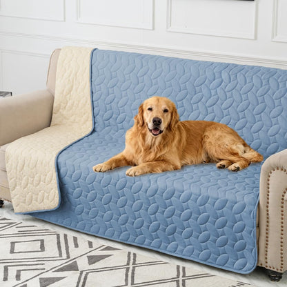 Ameritex Pet Bed Cover Dog Bed Blanket for Sofa and Furniture Waterproof New Pattern Design (52x82 Inch, Dark Grey)