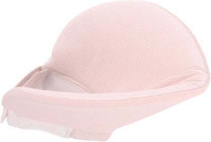 SUNGOOYUE Pet Bib for Small Dogs and Cats Cotton Sponge Dog Bandana M Size Adjustable Closure Washable Saliva Towel 3 Layer Comfort for Drool Feeding Use (Pink)