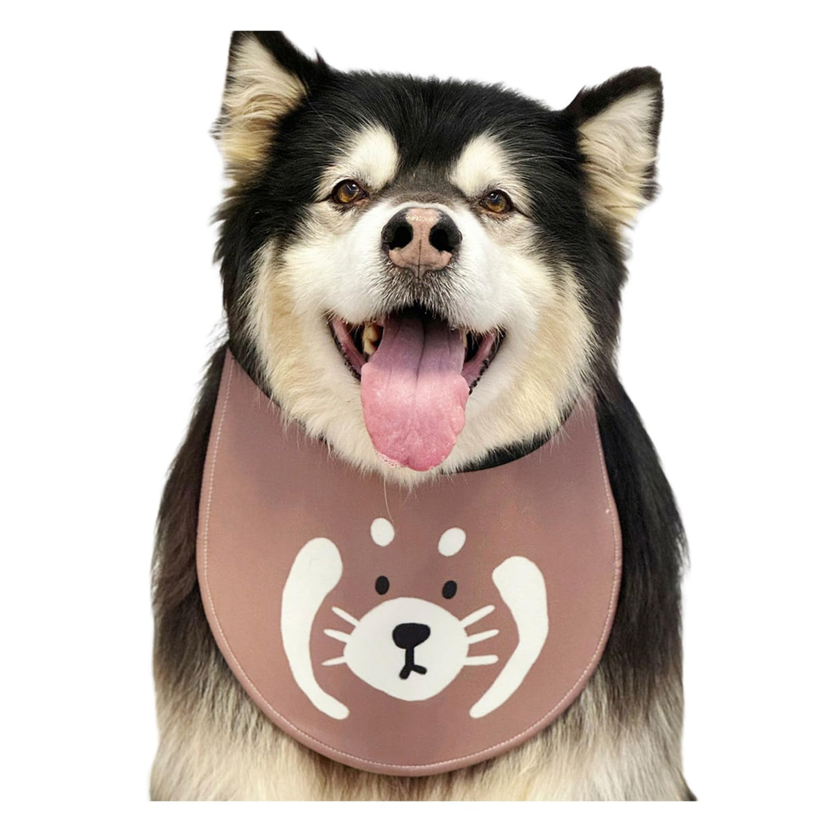 Dog Bandana Exquisite Printing Waterproof Cute Comfortable Upright Dog Drool Bib Adjustable Bib Handkerchief Accessories for Medium, Large and Extra-Large Dogs (XXL,Color 8)