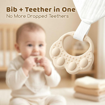 8-Pack Muslin Baby Bibs for Drooling and Teething