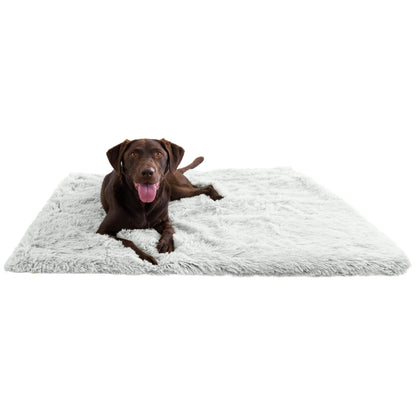 Best Friends by Sheri Dog Blanket, Shag Faux Fur, Taupe, 30" x 40"