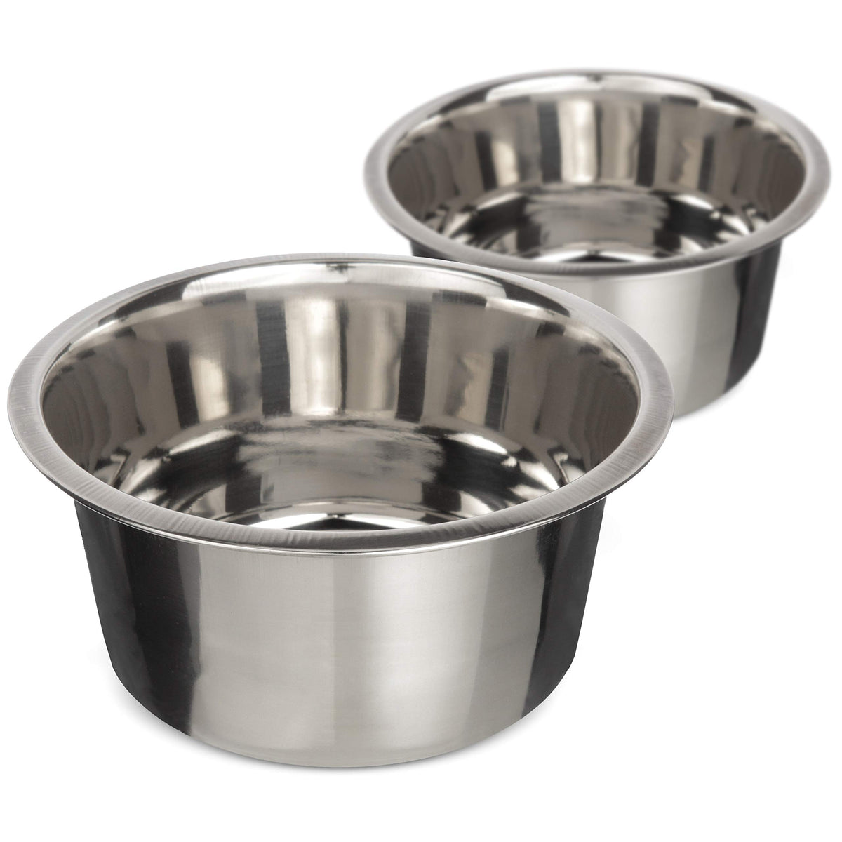 Neater Pet Brands 9 Cup (72 oz.) Stainless Steel Dog Bowls, 1 Single Neater Feeder Replacement Bowl (Large Deluxe Model), Dog Food Bowl or Water Bowls, Dishwasher Safe Metal Dish for Large Dogs