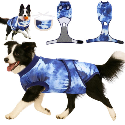 Surgery Recovery Suit for Female Male Dog, Soft Onesie After Spay Neuter,XS