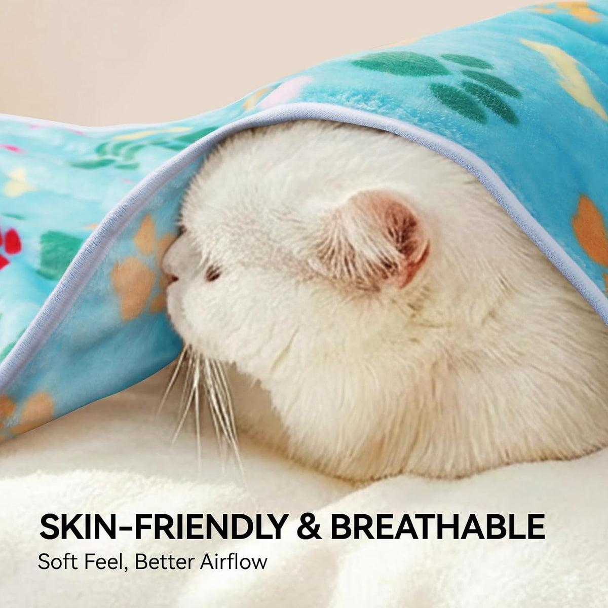 LINENLUX Dog Blankets 3-Pack, Super Soft Fluffy Fleece Pet Throw Warm