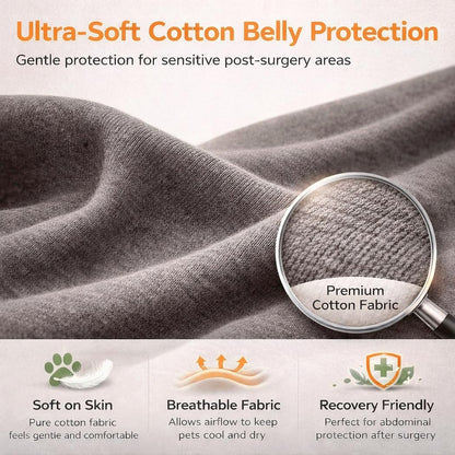 Surgery Recovery Suit for Female Male Dog, Soft Onesie After Spay Neuter,XS