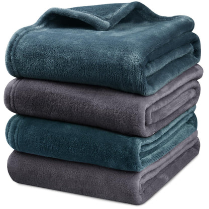 Onarway Dog Blanket Washable for Puppy: 4 Packs Dog Blankets 40”x28”