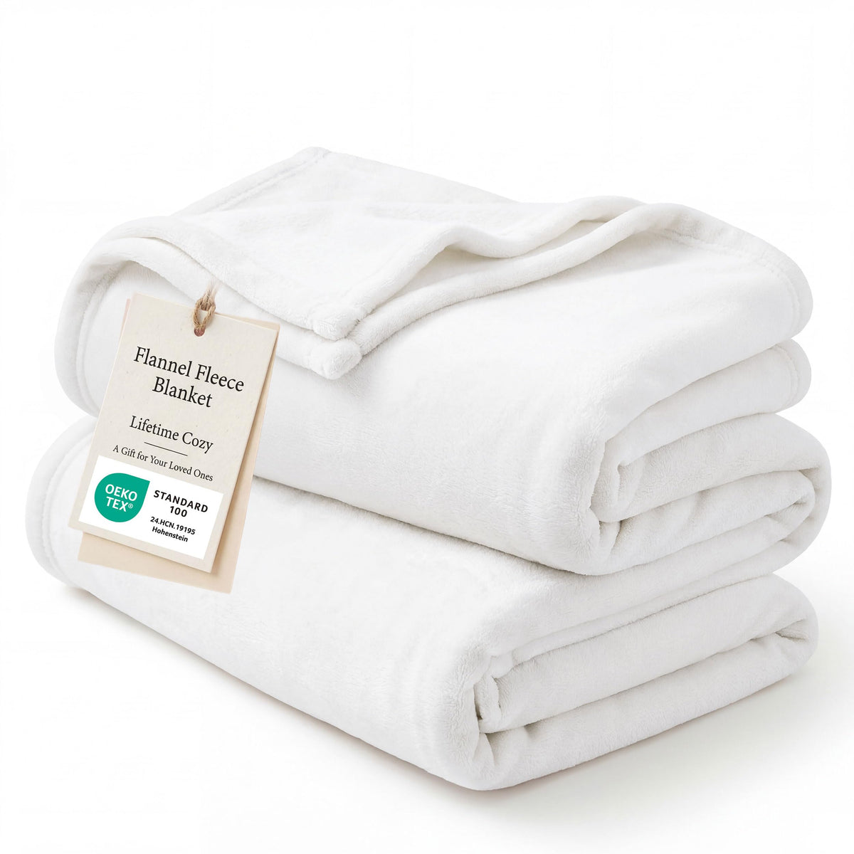 Bedsure GentleSoft Fleece Blanket Twin Size Grey - 300GSM Lightweight Plush Fuzzy Cozy Soft Warm Blanket for Bed, Sofa, Couch, Travel, Camping, 60x80 inches
