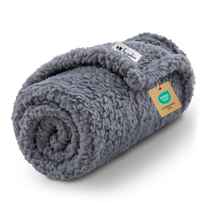 Luciphia Ultra Soft Sherpa Fleece Dog Puppy Cat Blanket for Small Pets