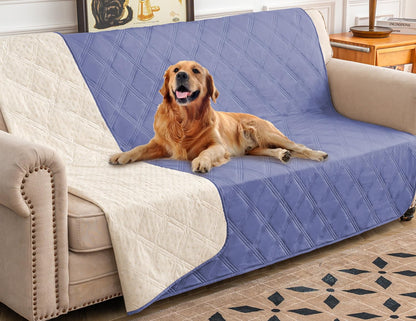 Ameritex Waterproof Dog Bed Cover Pet Blanket with Anti-Slip Back