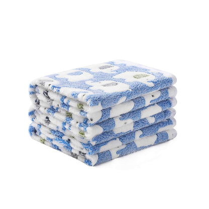 Luciphia 3 Pack Cute Cat Blankets Cozy Small Throw for Pet Puppy,23"x16"