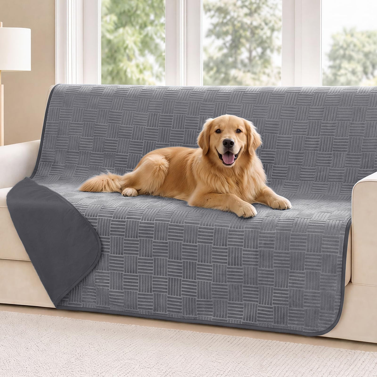 Luciphia Waterproof Couch Cover for Dogs Cats, Pet Blanket, Sofa Protector