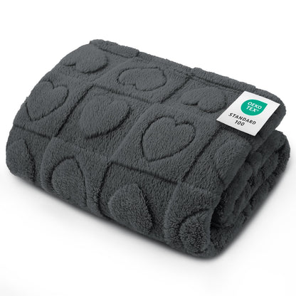 Luciphia 2 Pack Small Dog Blanket, Cozy Fleece Throw for Puppy Cat,30"x20"
