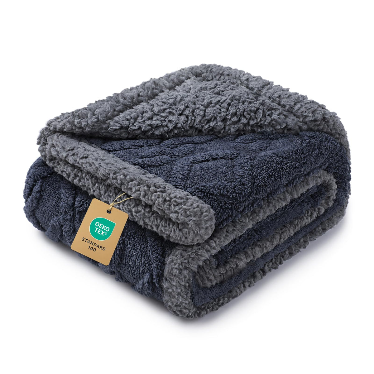 Luciphia Waterproof Blanket for Twin Bed Reversible Fleece Couch Cover