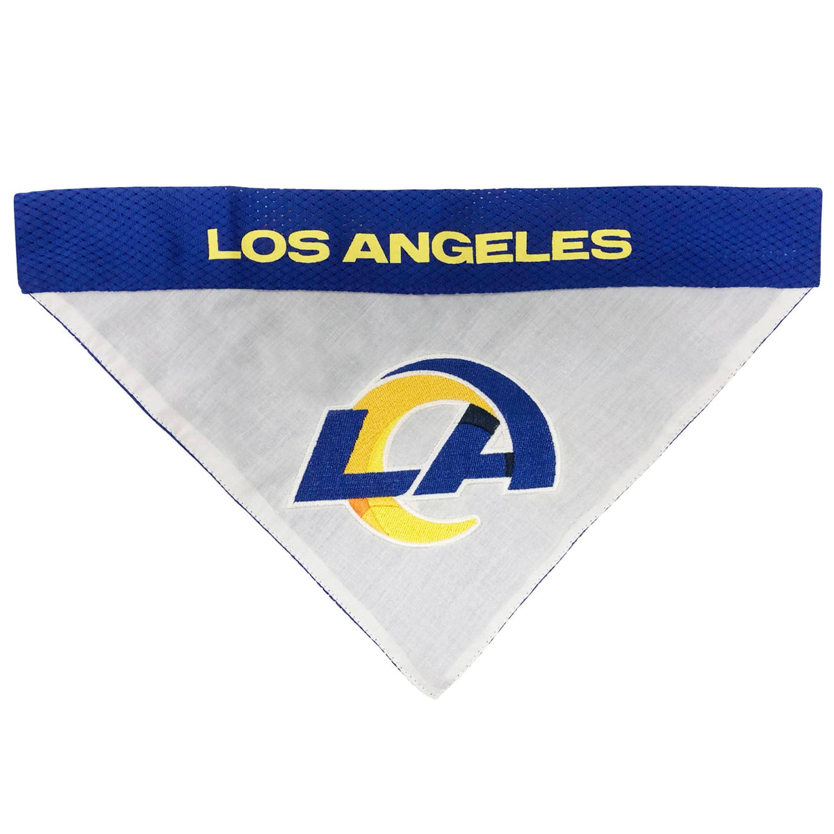 Pets First NFL DOG BANDANA - PHILADELPHIA EAGLES REVERSIBLE PET BANDANA. 2 Sided Sports Bandana with a PREMIUM Embroidery TEAM LOGO, Small/Medium. - 2 Sizes & 32 NFL Teams available, PHL-3217-S-M