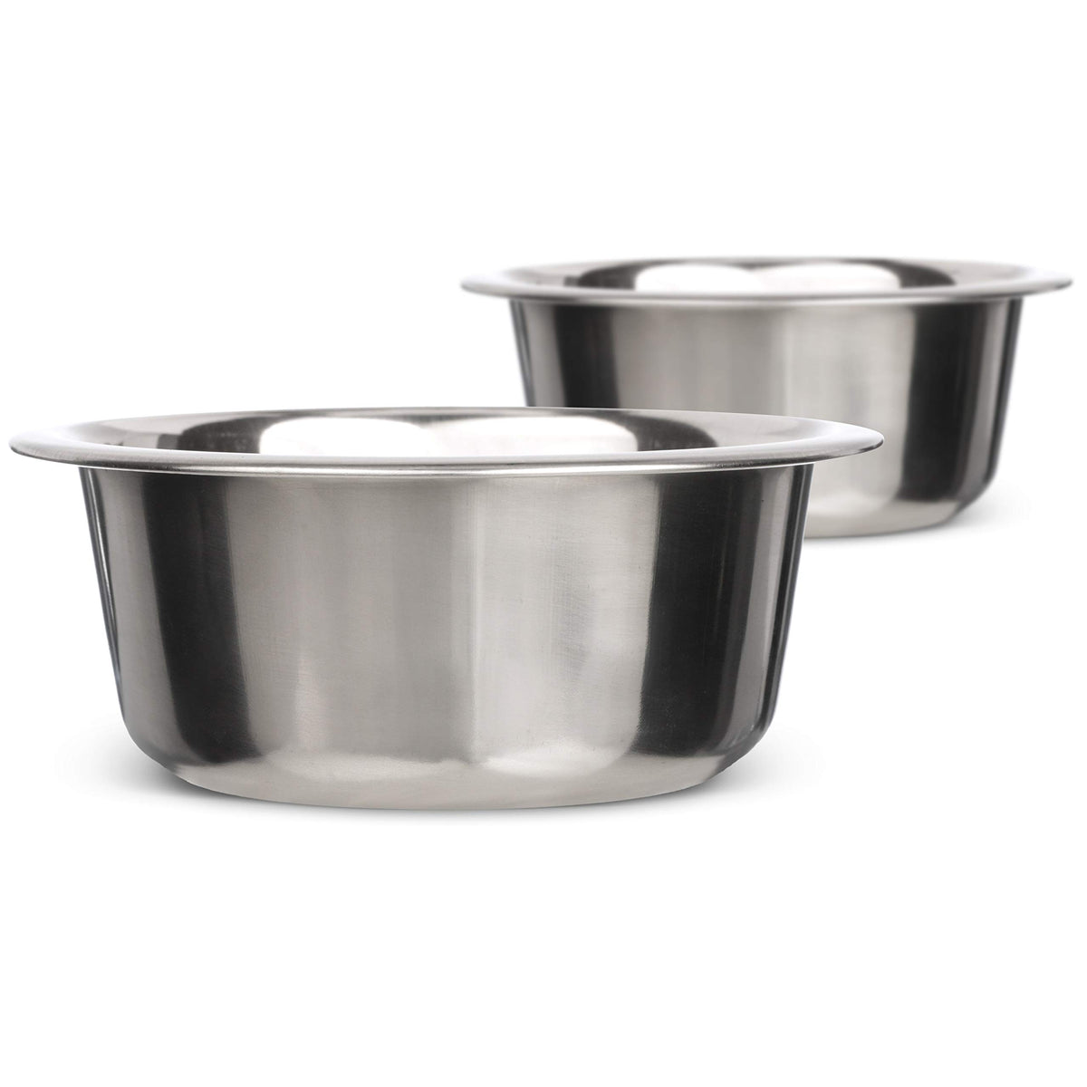 Neater Pet Brands 9 Cup (72 oz.) Stainless Steel Dog Bowls, 1 Single Neater Feeder Replacement Bowl (Large Deluxe Model), Dog Food Bowl or Water Bowls, Dishwasher Safe Metal Dish for Large Dogs